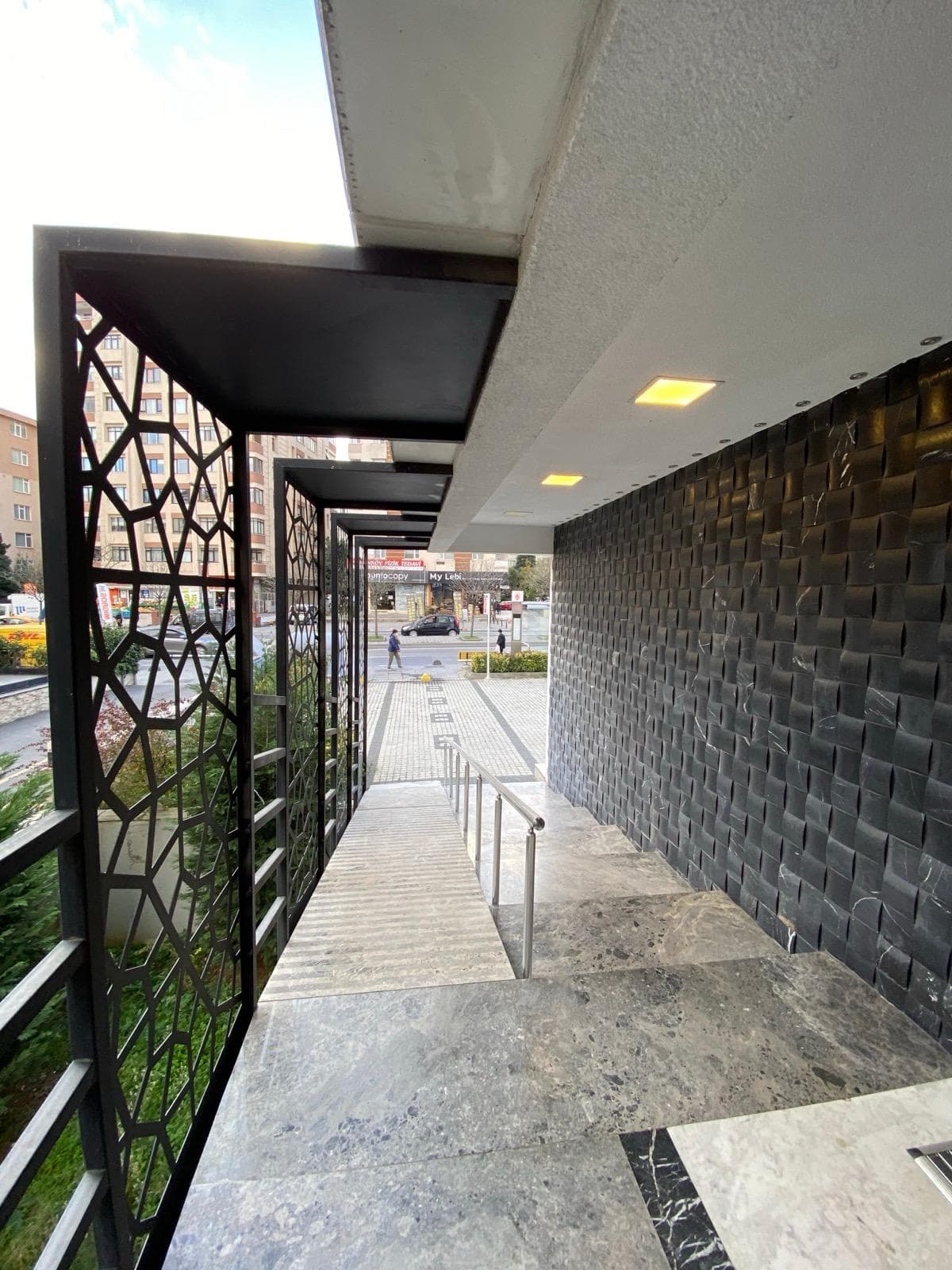 Kadıköy Merdivenköy Okay Apartmanı proje görünümü